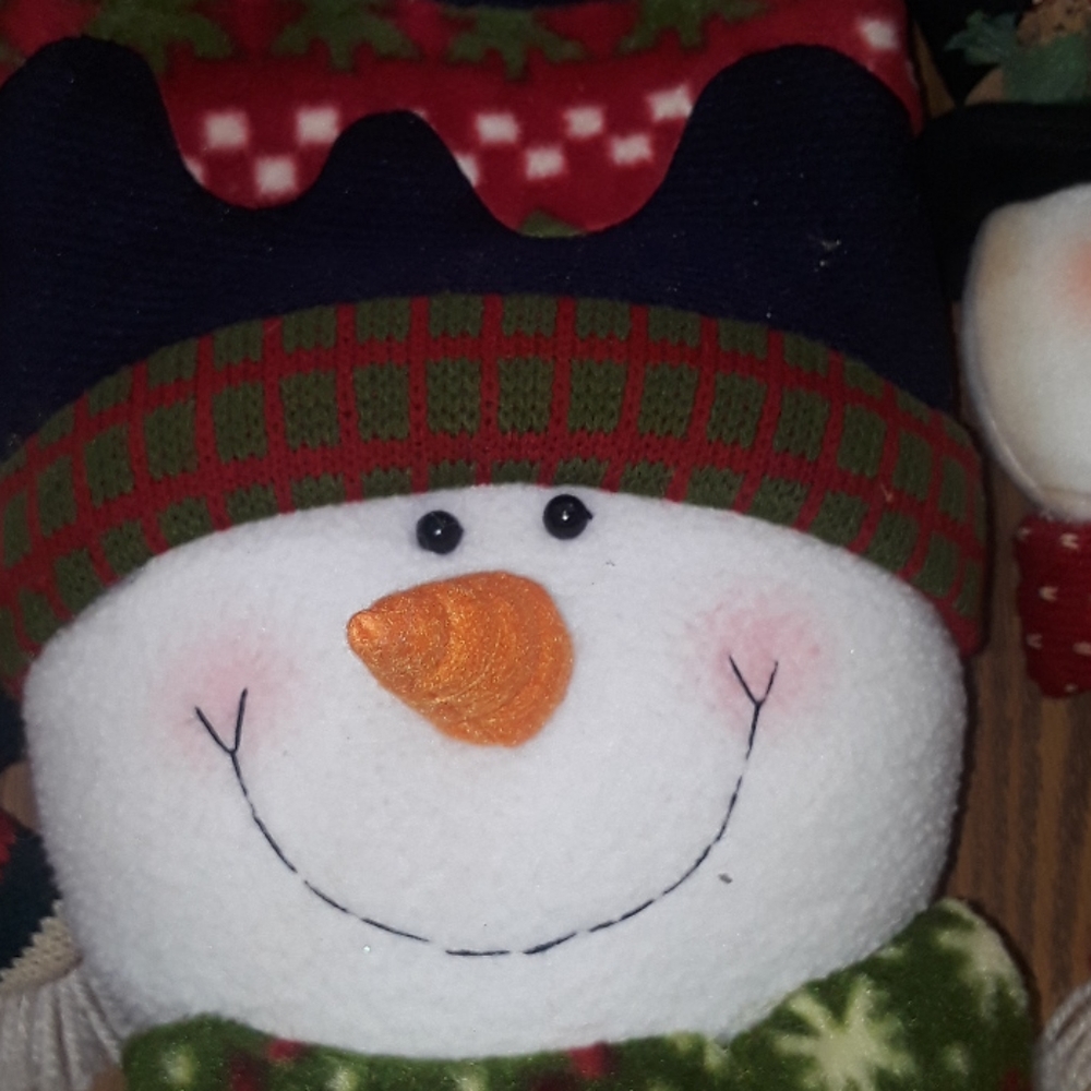 Snowman card holder & 2 door hangers/ BUNDLE ONLY - Picture 5 of 12